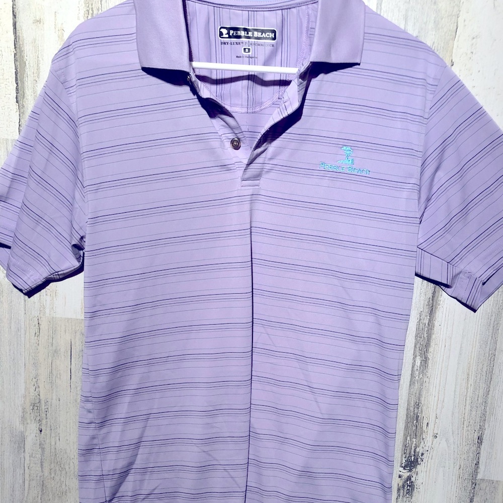 Pebble Beach size small golf polo .